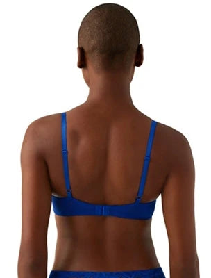 Ciao Bella Plunge Contour Bra: Surf Blue