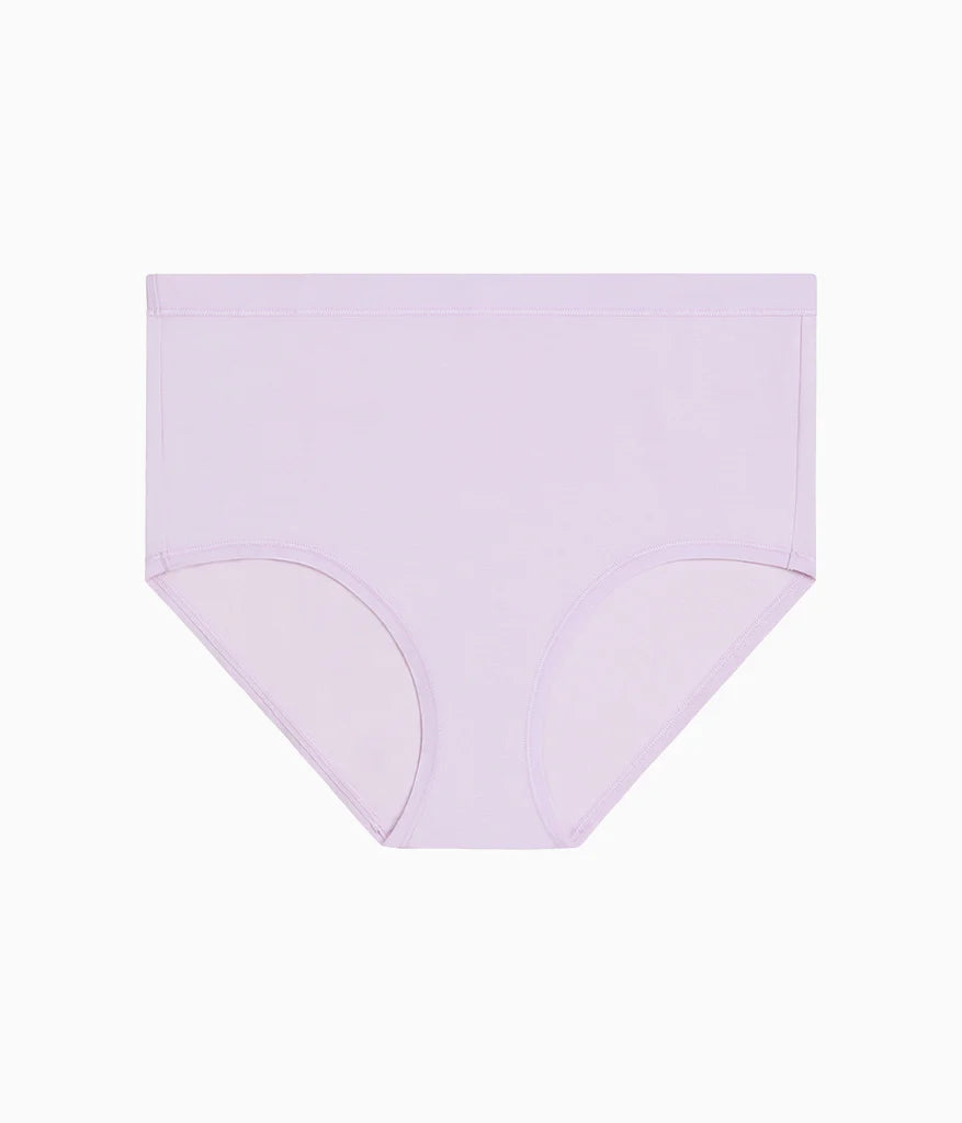 Understated Cotton Brief: Orchid Hush