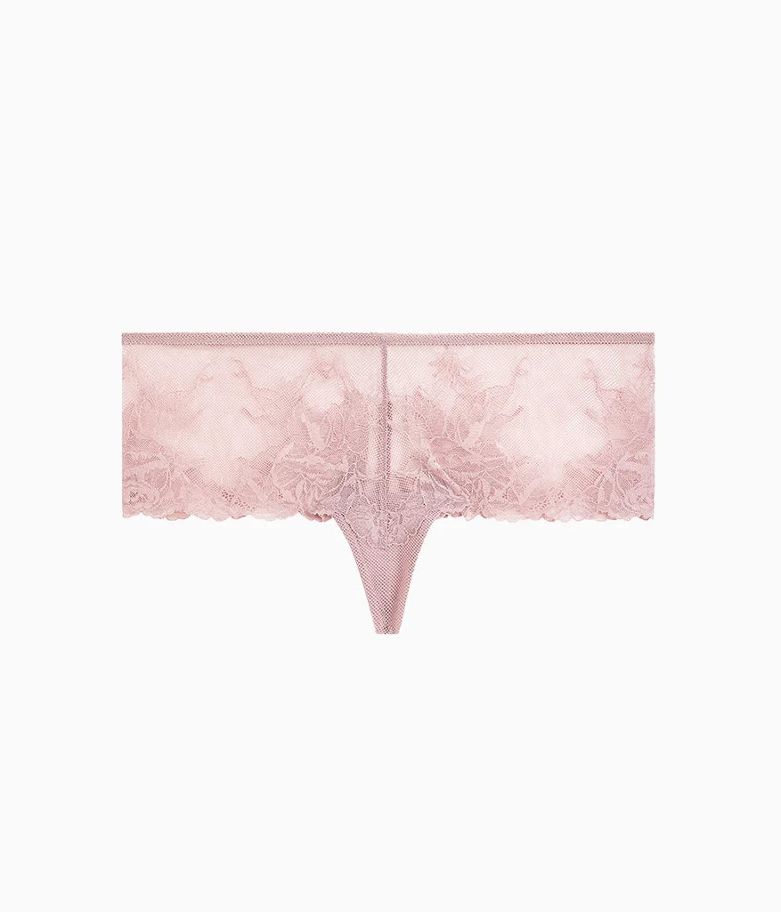 Vivid Attraction Tanga: Woodrose