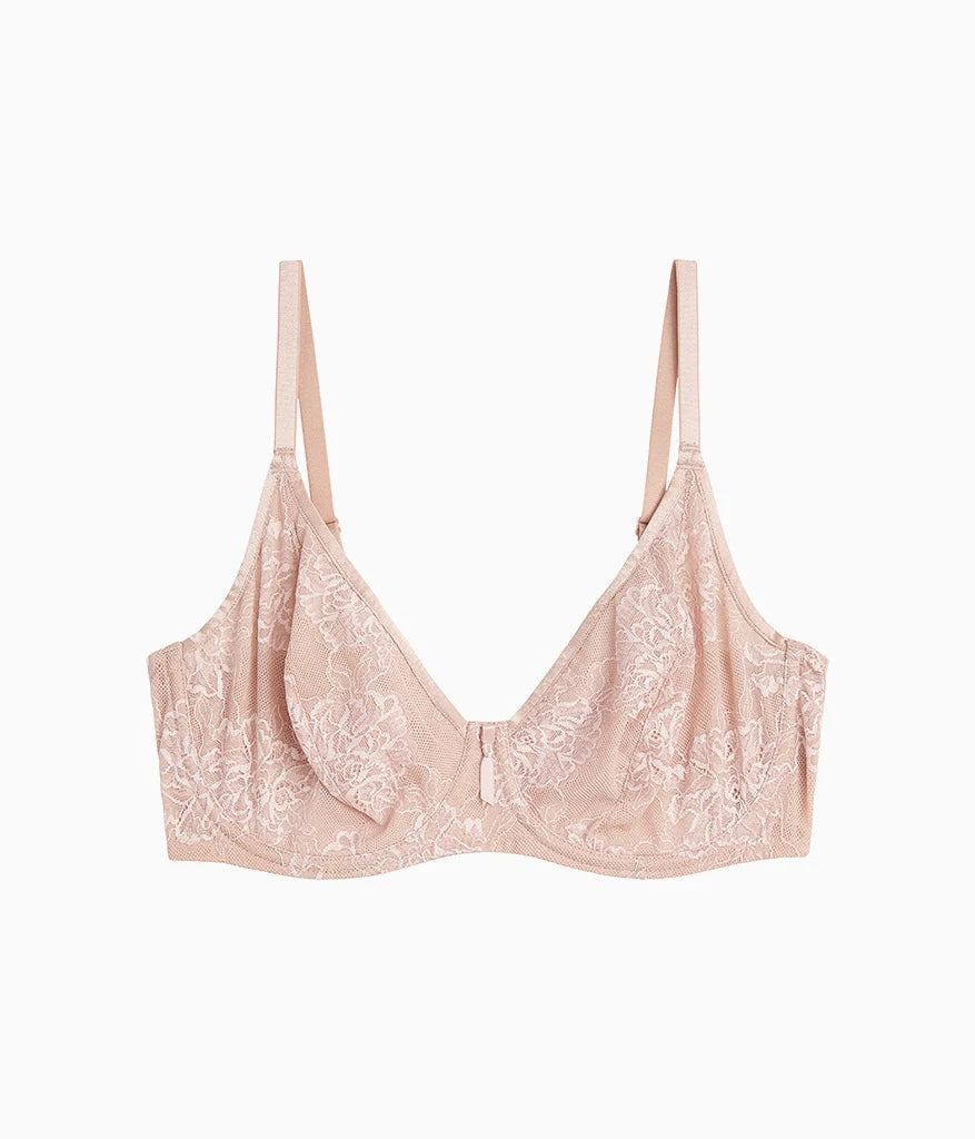Full Bloom Underwire Bra: Rose Dust
