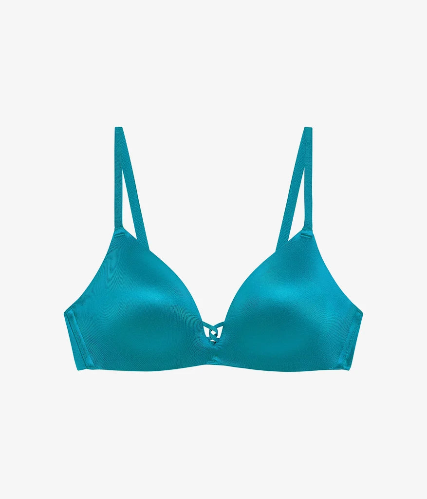 Undercover Wire Free T-Shirt Bra: Deep Lake