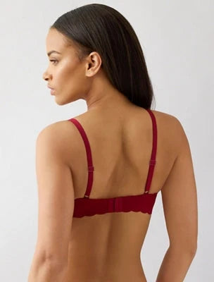 b.wow'd Lace Wire Free Bra: Blush Pink