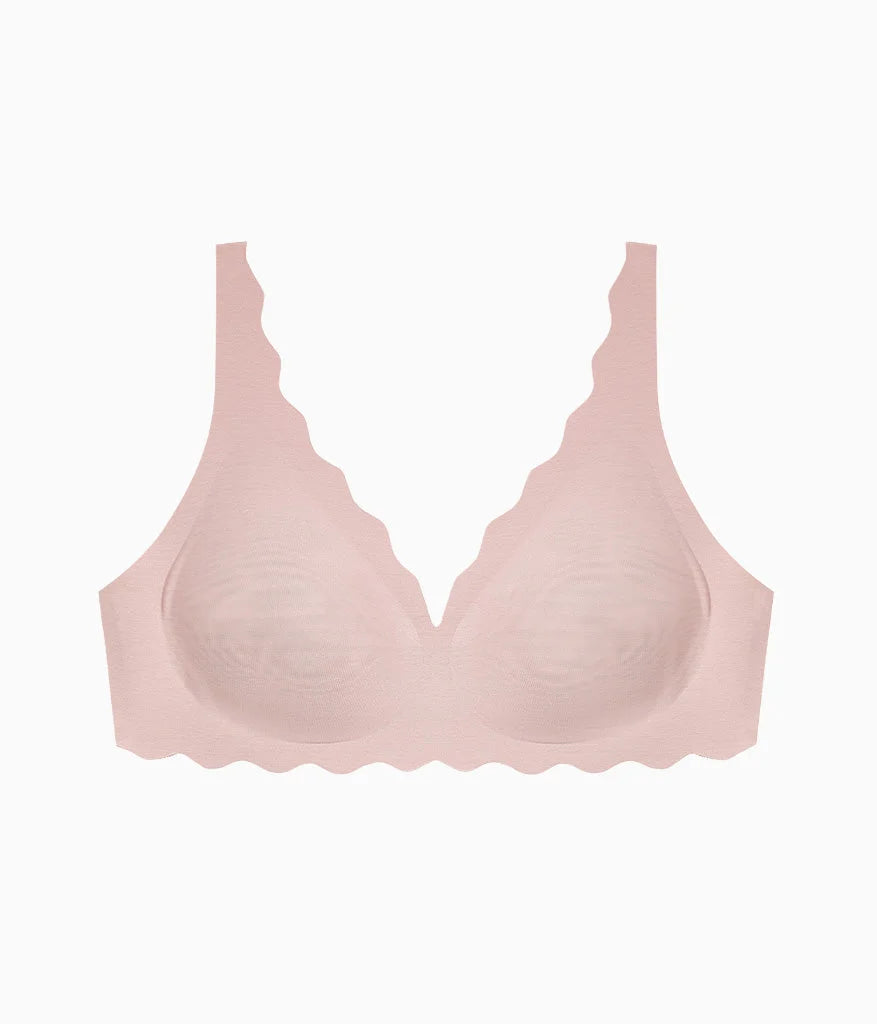 b.wow'd Wire Free Bra: Blush Pink