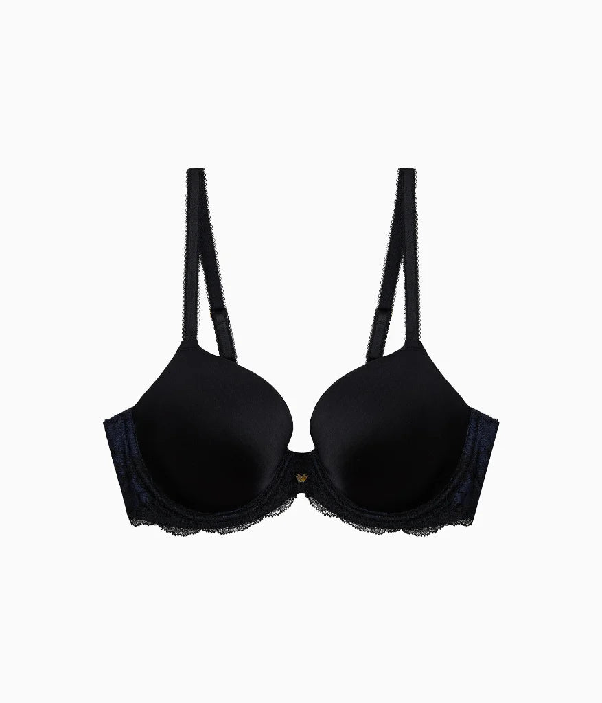 Modern Affair T-Shirt Bra: Night Sky/Black