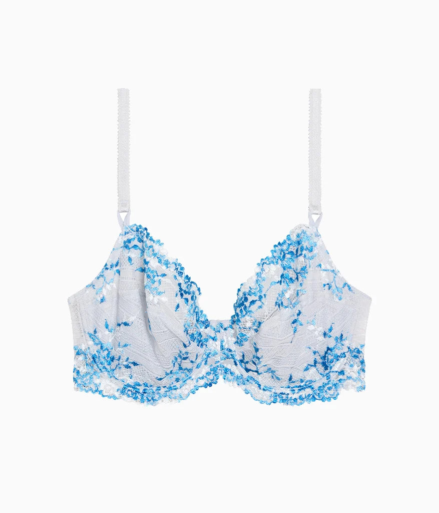 Embrace Lace® Underwire Bra: Micro Chip Multi