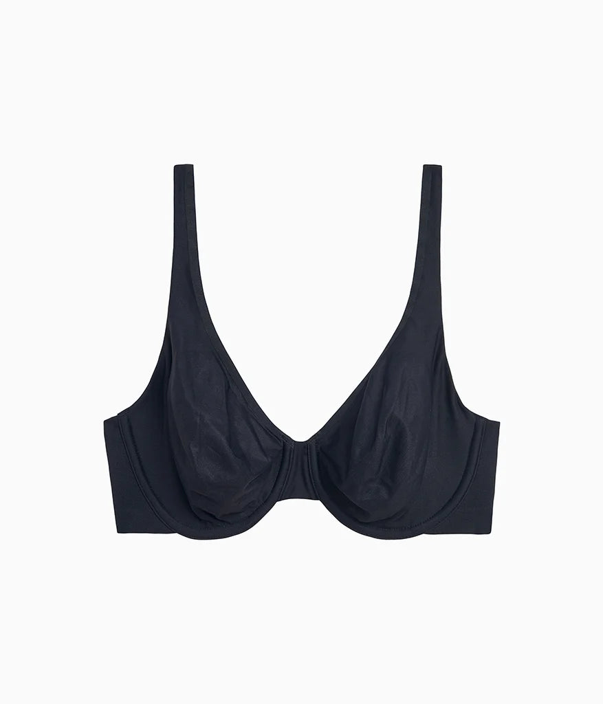 Comfortable Cool Underwire Bra: Black