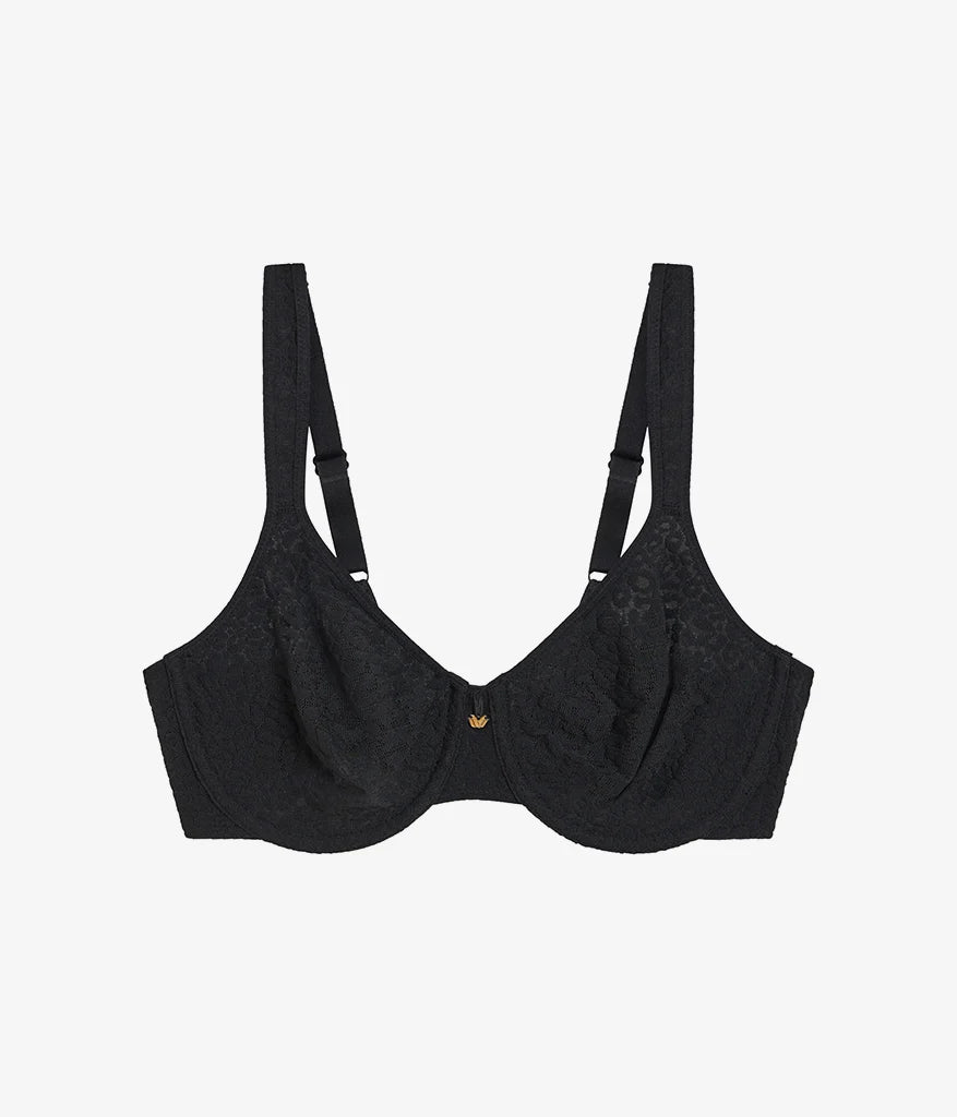 High Bar™ Underwire Bra: Black