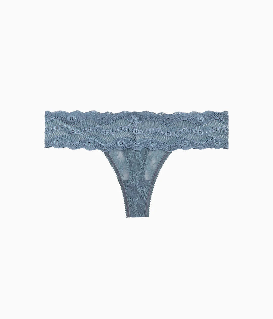 Lace Kiss Thong: Stormy Weather
