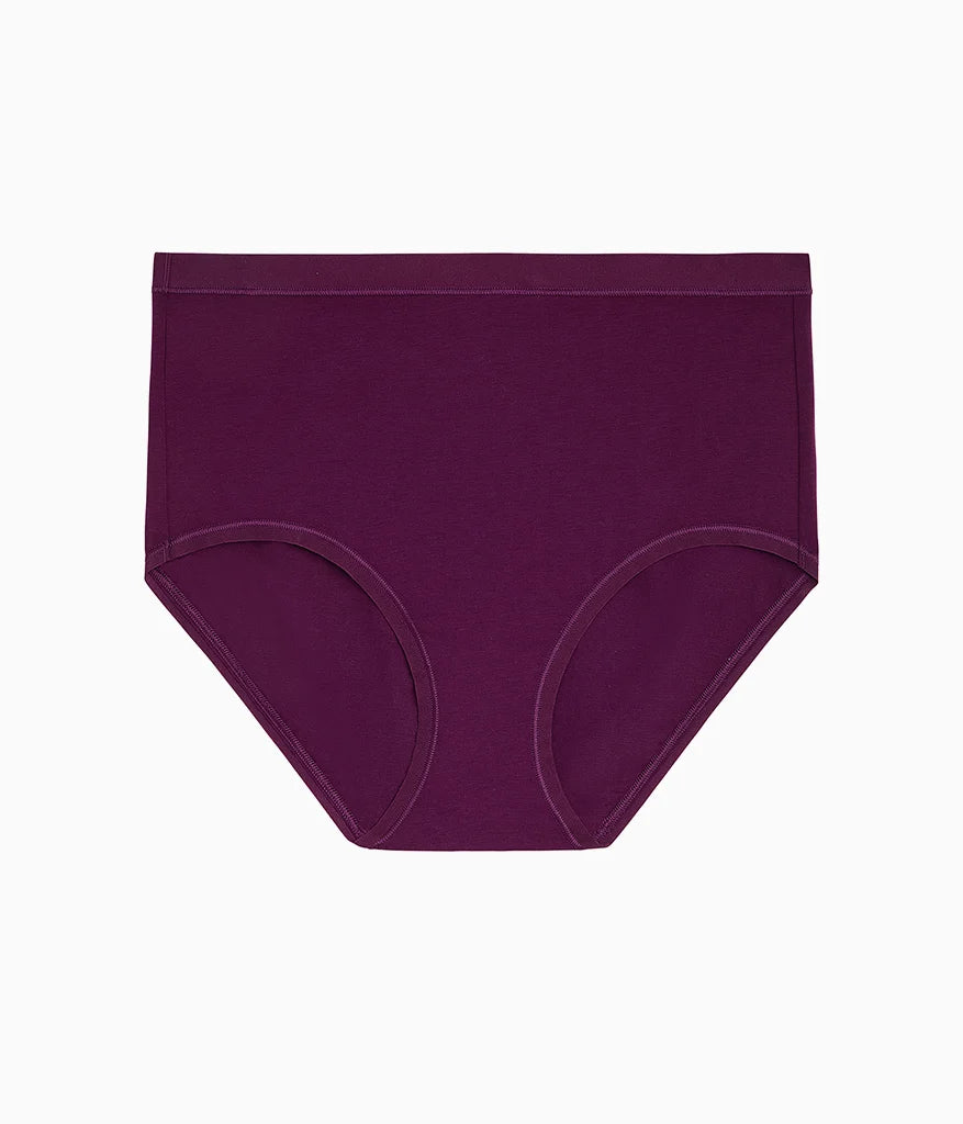 Understated Cotton Brief: Winter Bloom