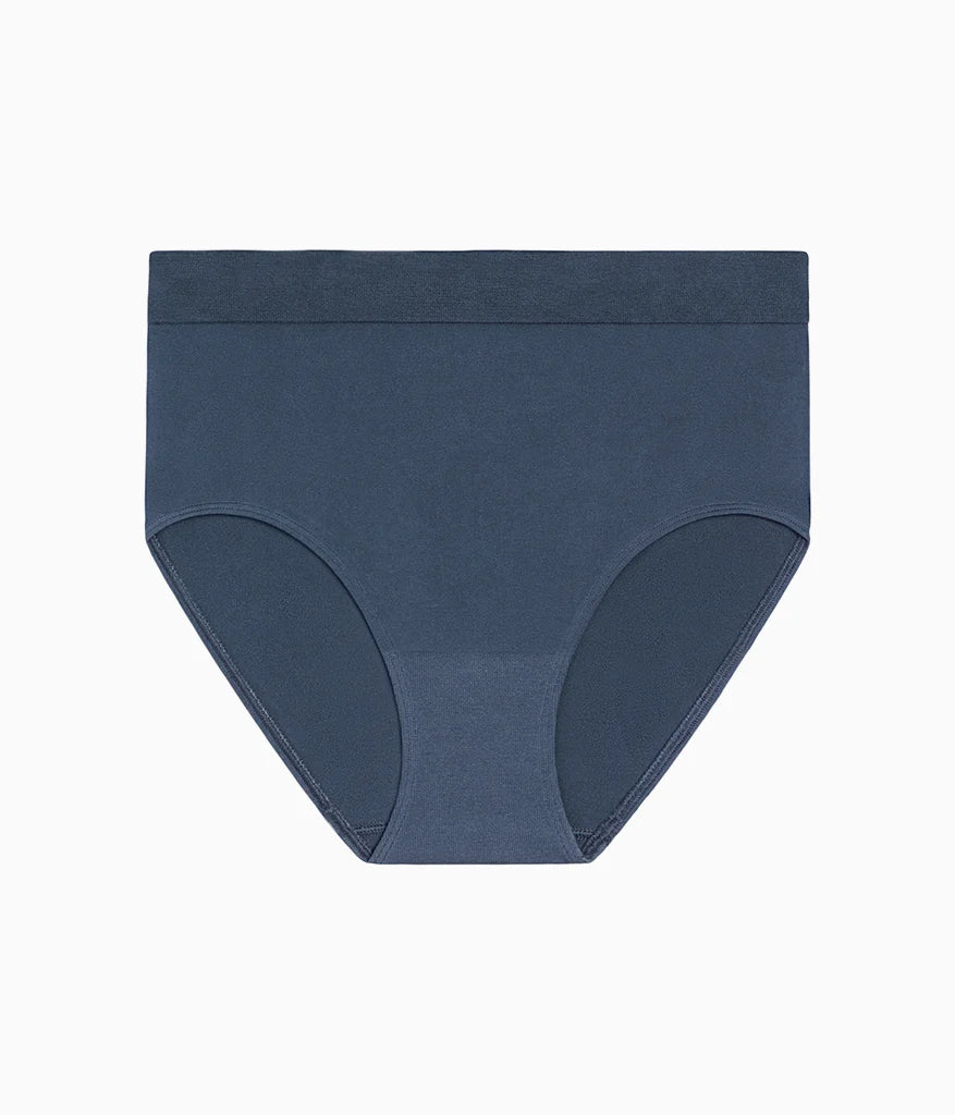 B-Smooth® Seamless Brief: Dark Slate