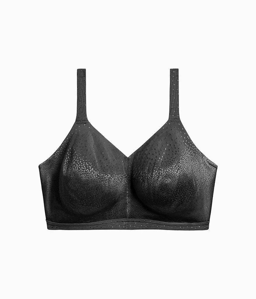 Back Appeal® H-K Cup Wire Free Bra: Black