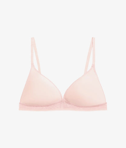 Full Transparency Bralette: Rose Smoke