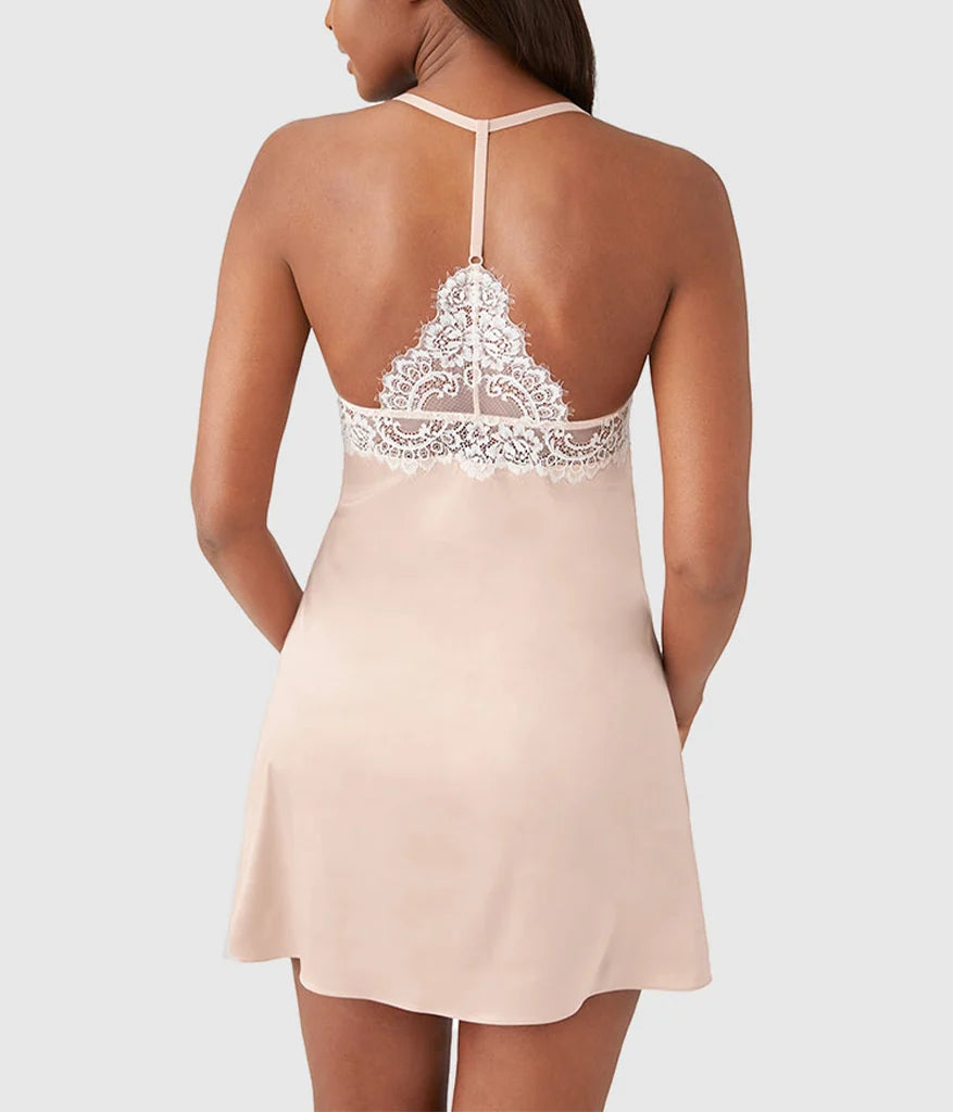 Center Stage Chemise: Rose Dust/Angel Wing