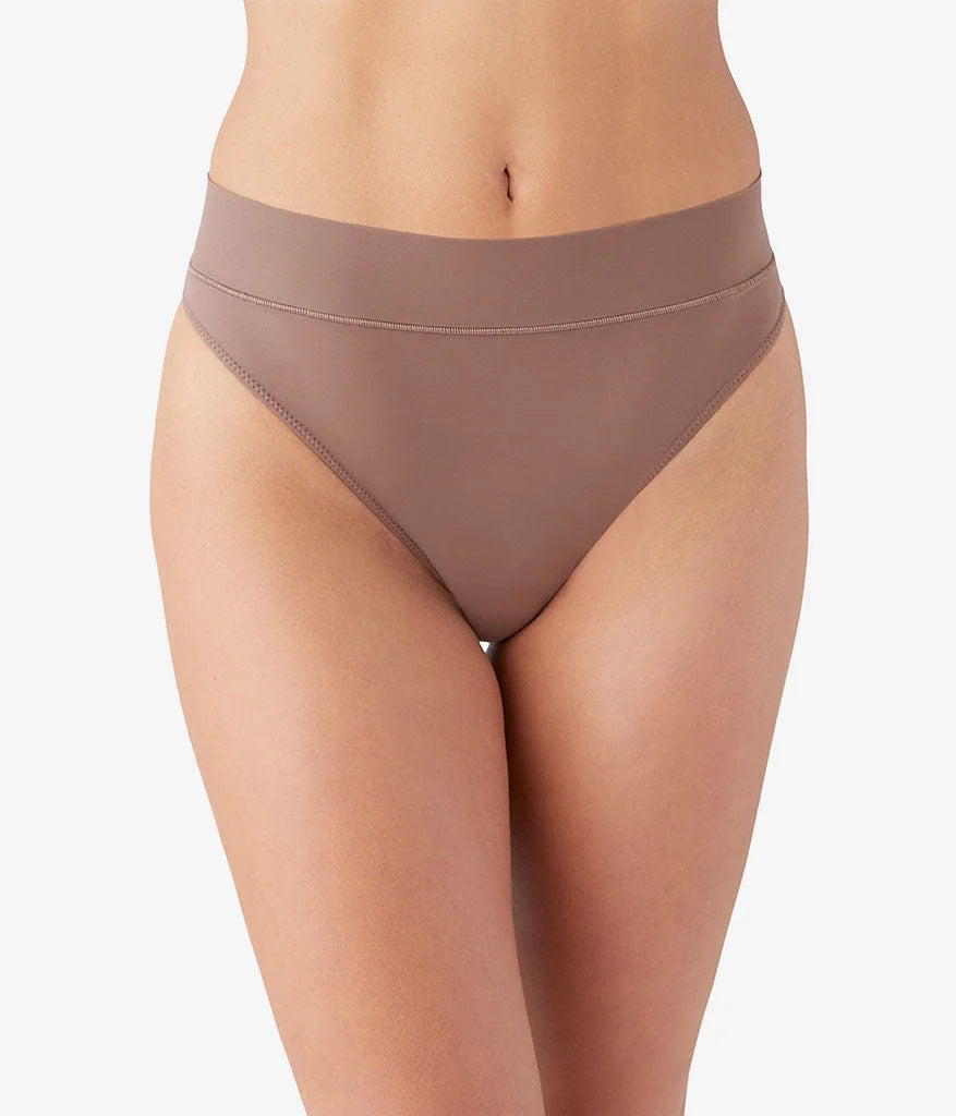 Nearly Nothing™ Hi-Waist Thong: Peppercorn