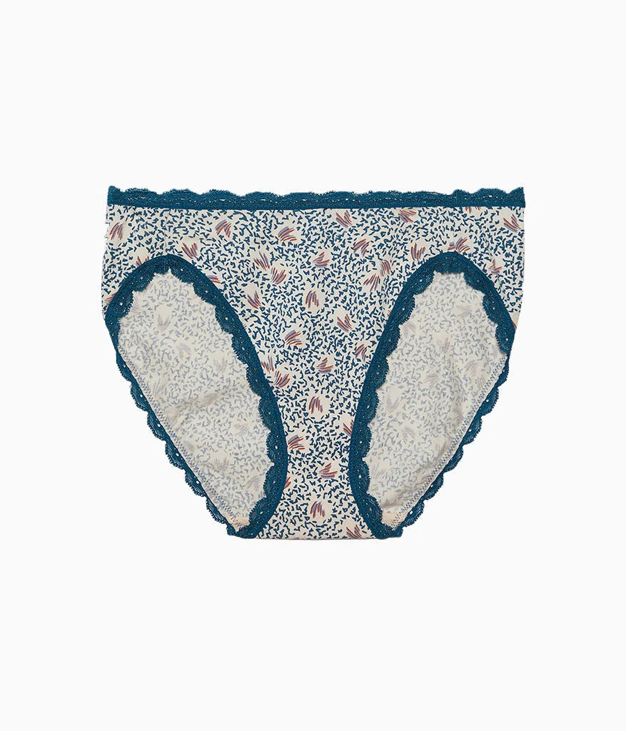 Inspired Eyelet Hi-Leg: Brushstroke