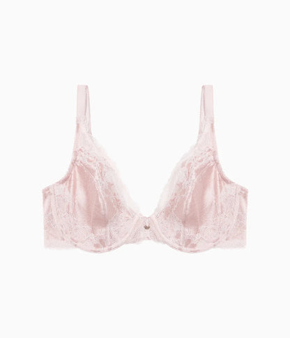 Modern Affair Plunge Underwire Bra: Rose Dust/Angel Wing