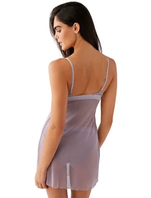 Opening Act Chemise: Blush Pink