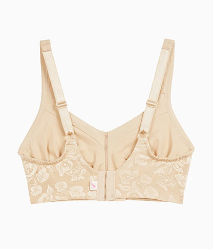 Awareness Full Figure Seamless Wire Free Bra: Sand