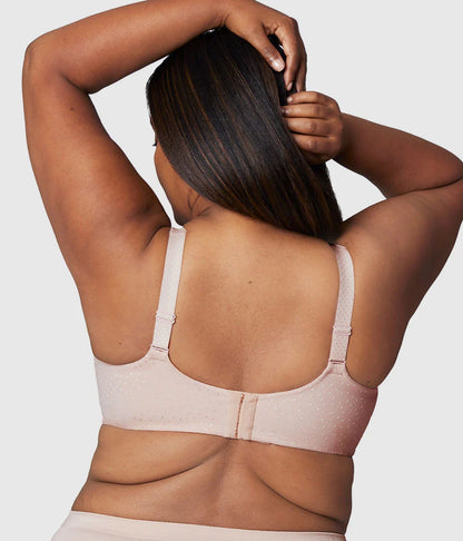 Back Appeal® H-K Cup Wire Free Bra: Rose Dust