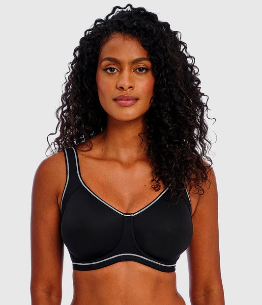 Freya Sonic Sport Underwire Spacer Bra: Storm