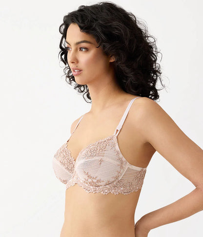 Embrace Lace®  Underwire Bra: Angel Wing/Rose Dust