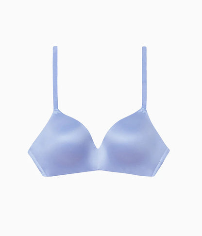 Future Foundation Wire Free T-Shirt Bra with Lace: Purple Impression