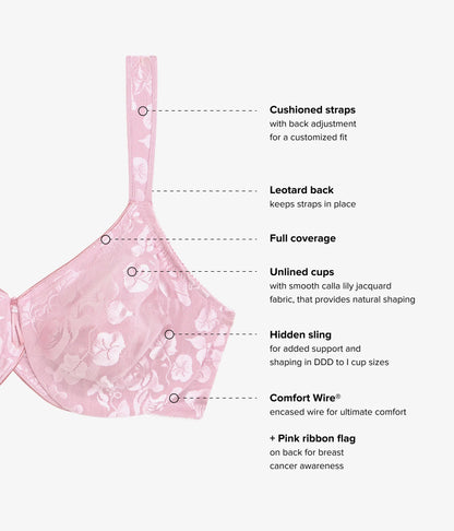 Awareness Underwire Bra: Lilas