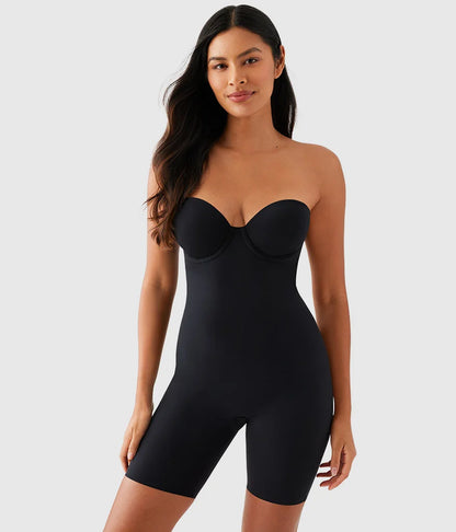 Red Carpet™  All In One Thigh Shaper: Black