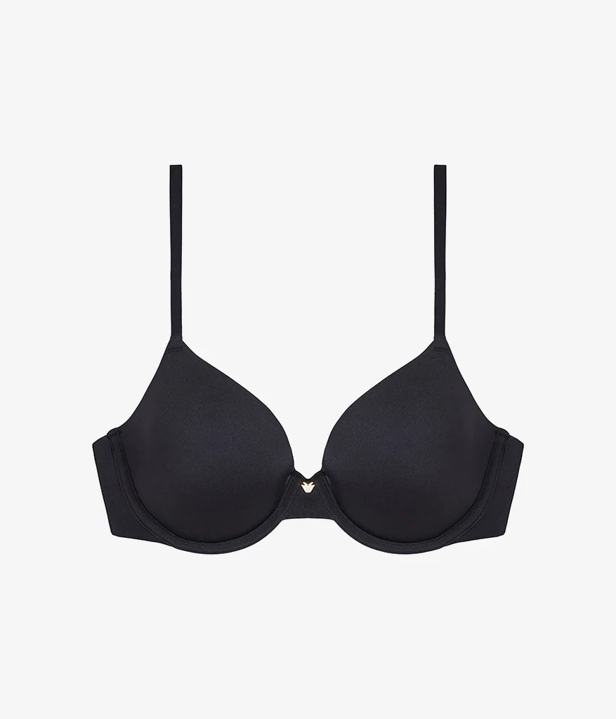 Baseline T-Shirt Bra: Black