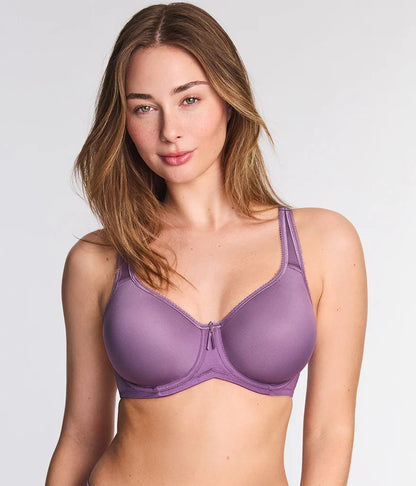 Basic Beauty Spacer Underwire T-Shirt Bra: Italian Grape