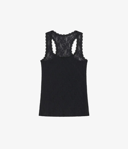 Effortlessly Lace Tank: Night