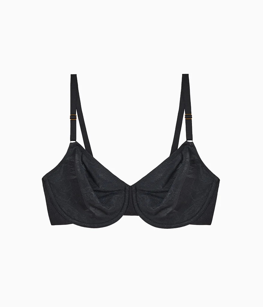 High Profile™ Underwire Bra: Black
