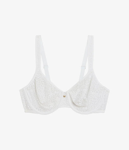 High Bar™ Underwire Bra: White