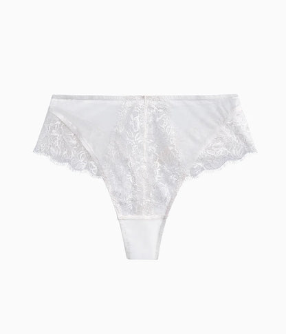 It's On Hi-Waist Thong: Sea Salt