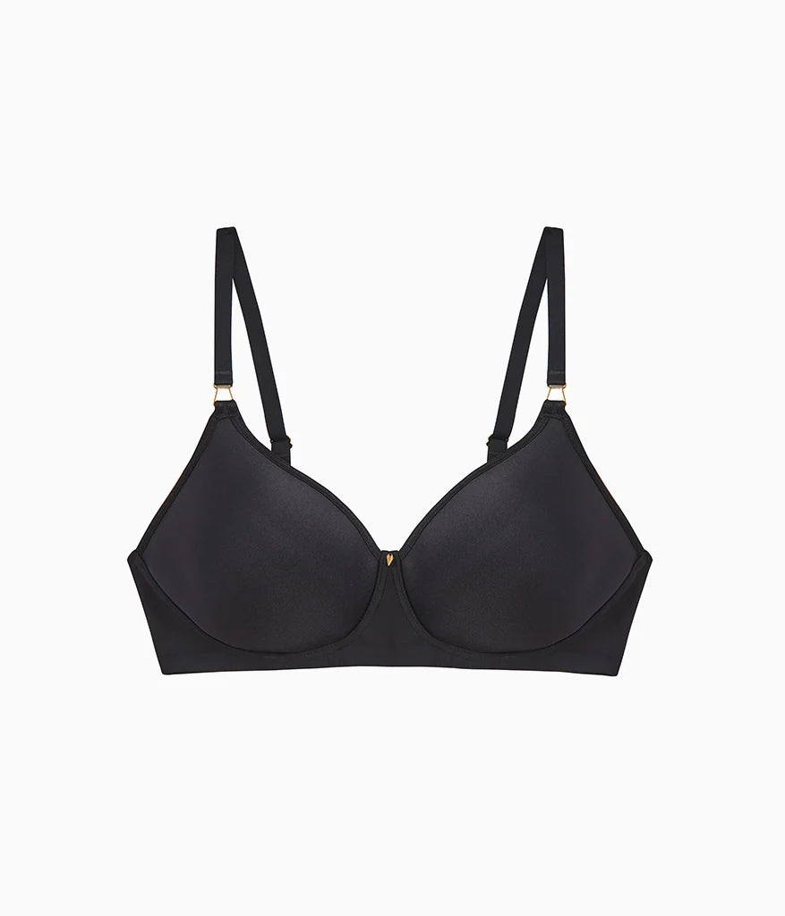 Simply Done Wire Free T-Shirt Bra: Black