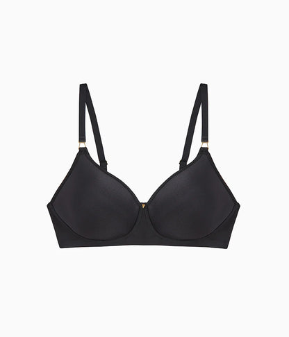 Simply Done Wire Free T-Shirt Bra: Black