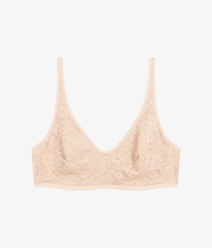 Effortlessly Lace Underwire Bra: Au Natural