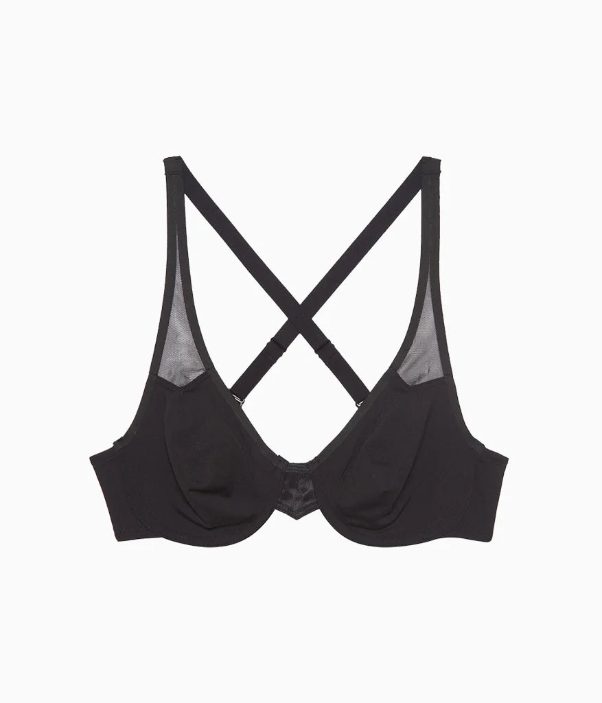 Body by 2.0 Underwire Bra: Black