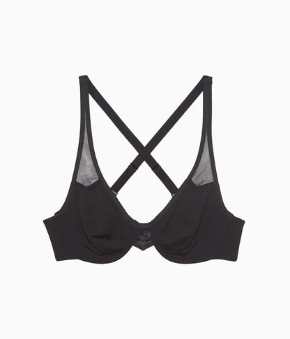 Body by 2.0 Underwire Bra: Black