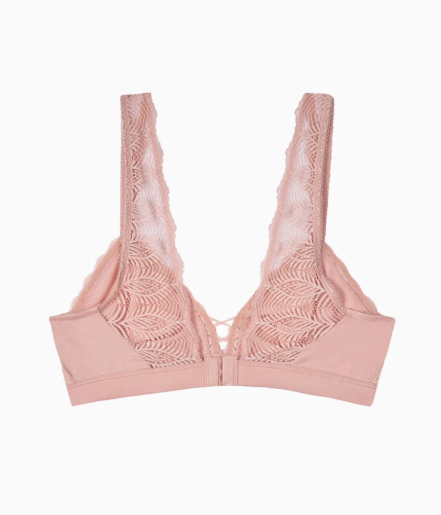 Innocence Bralette: Rose Smoke