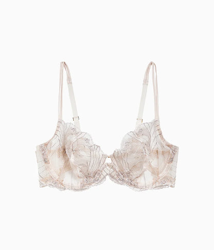 Midnight Soiree Underwire Bra: Champagne