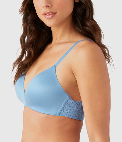 Future Foundation Wire Free T-Shirt Bra with Lace: Allure
