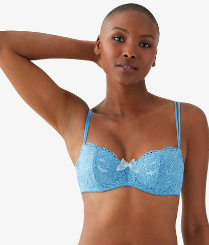 Ciao Bella Balconette Bra: Cyaneus