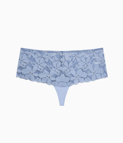 Feeling Famous Tanga: Country Blue/Bright White