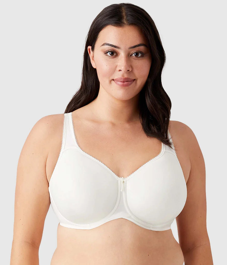 Basic Beauty Spacer Underwire T-Shirt Bra: White