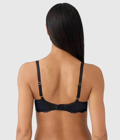Modern Affair T-Shirt Bra: Night Sky/Black