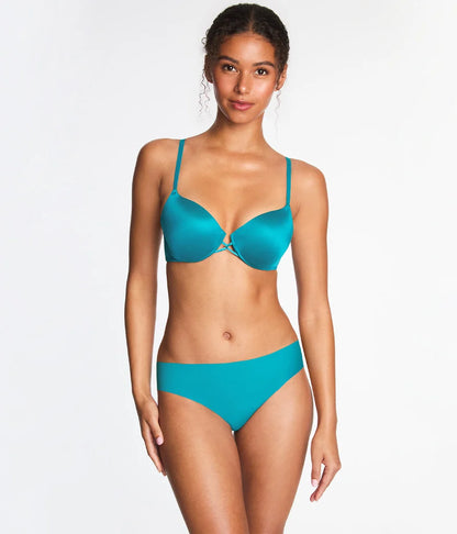 Undercover Plunge T-Shirt Bra: Deep Lake