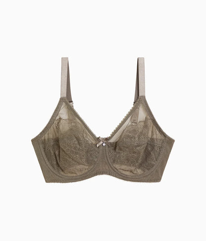 Retro Chic Full Figure Underwire Bra: Bungee Cord