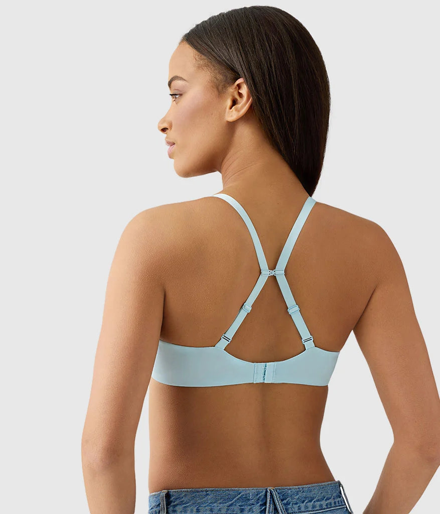 Future Foundation T-Shirt Bra: Blue Glow