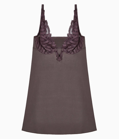 After Dark Chemise: Raisin